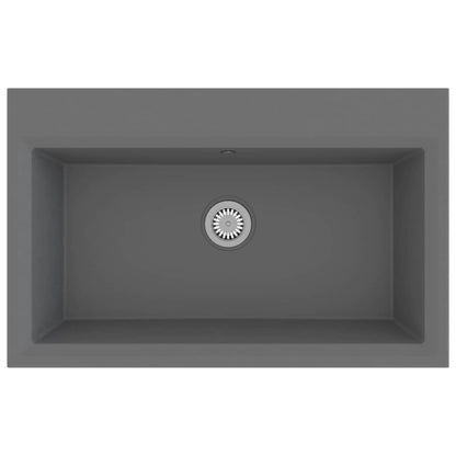 Kitchen Sink Grey 79 x 50 x 31 cm Granite