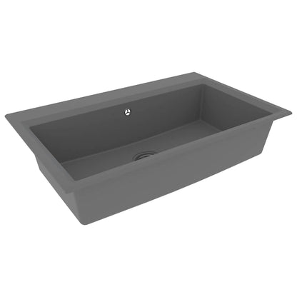 Kitchen Sink Grey 79 x 50 x 31 cm Granite
