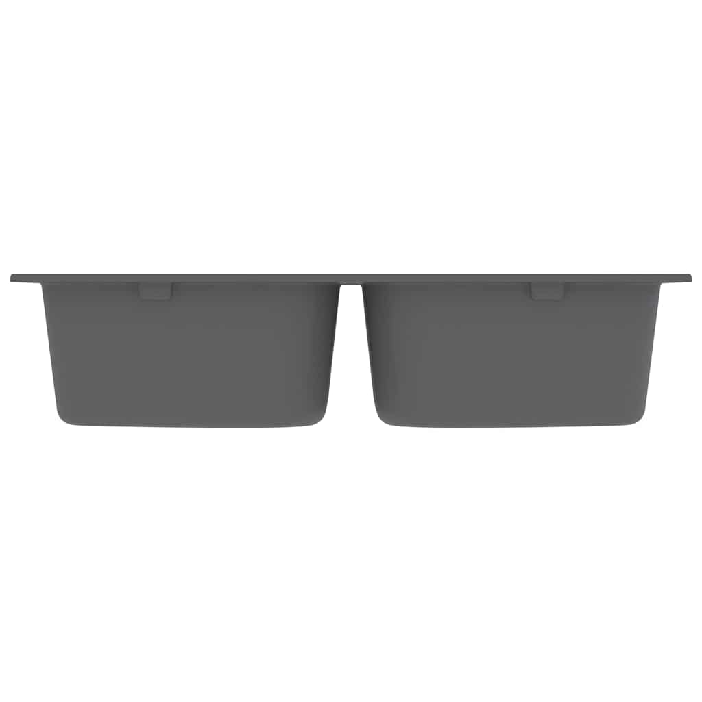 Kitchen Sink Grey 76 x 48 x 30 cm Granite