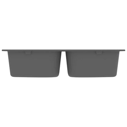 Kitchen Sink Grey 76 x 48 x 30 cm Granite