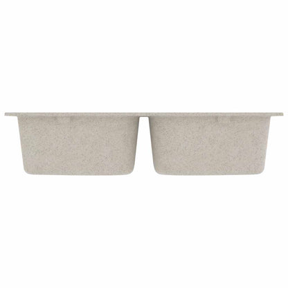 Kitchen Sink Beige 76 x 48 x 30 cm Granite