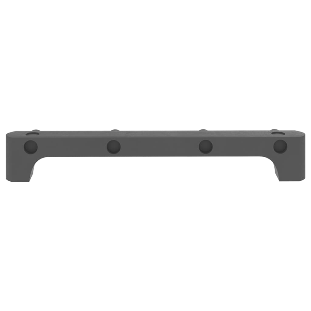 5-Cube Display Shelf with Boxes Grey 103x30x72.5 cm Fabric