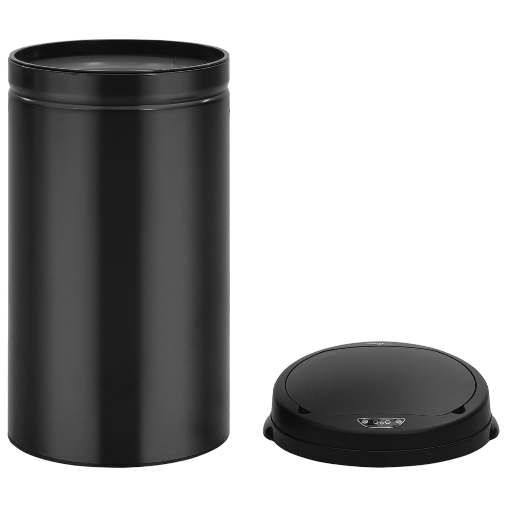Automatic Sensor Dustbin 50 L Carbon Steel Black