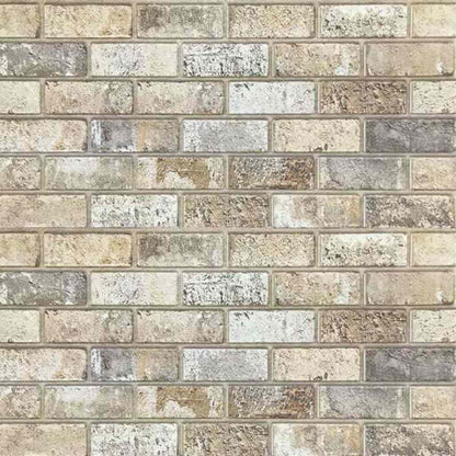 3D Wall Panels with Sand Brick Design 10 pcs EPS