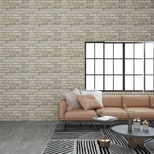 3D Wall Panels with Sand Brick Design 10 pcs EPS