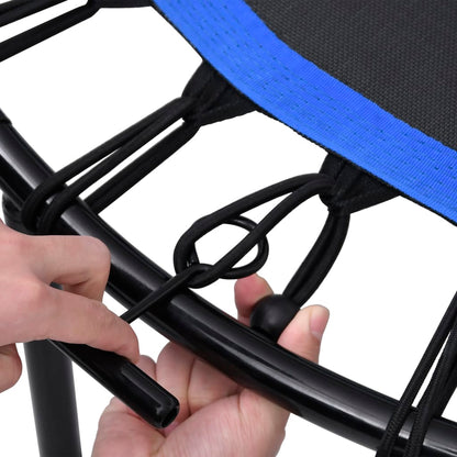 Fitness Trampoline with Handle and Safety Pad 102 cm