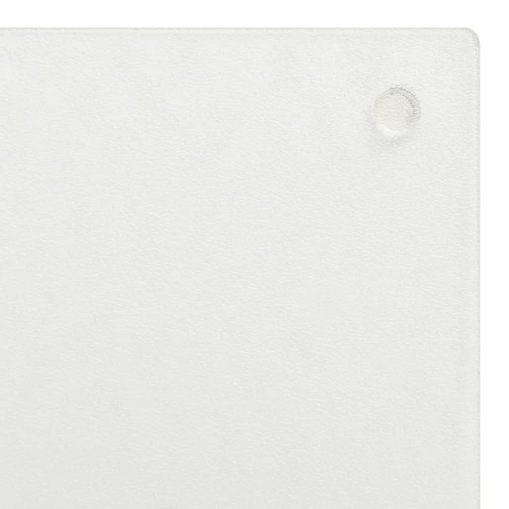 Chopping Boards 2 pcs Transparent Bubbles Pattern Tempered Glass