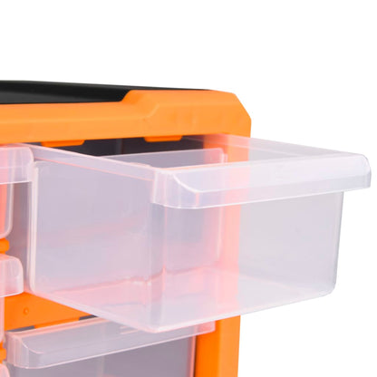 Multi-drawer Organisers with 12 Drawers 2 pcs 26.5x16x26 cm