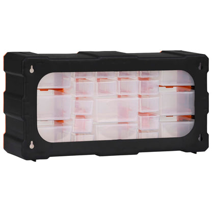 Multi-drawer Organiser with 22 Drawers 49x16x25.5 cm