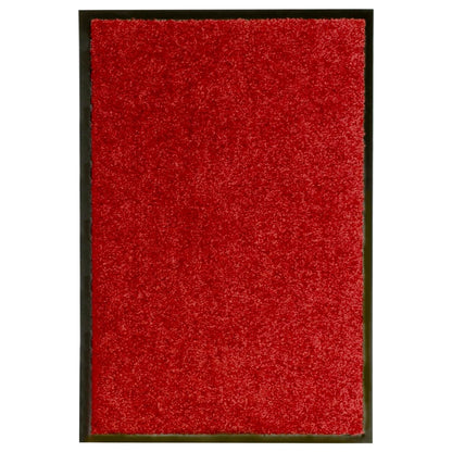 Doormat Washable Red 40x60 cm