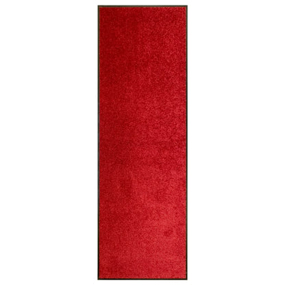 Doormat Washable Red 60x180 cm