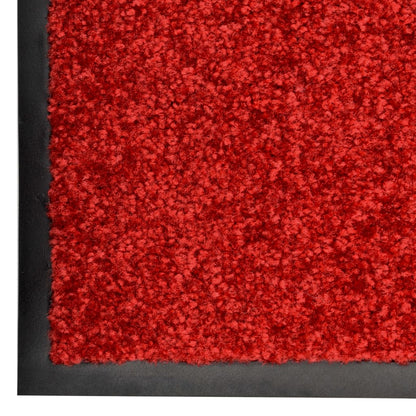 Doormat Washable Red 60x180 cm
