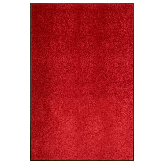 Doormat Washable Red 120x180 cm