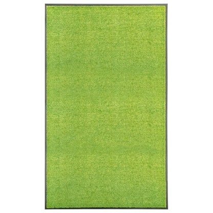 Doormat Washable Green 90x150 cm