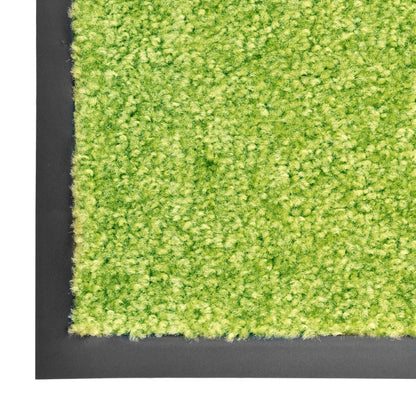 Doormat Washable Green 120x180 cm