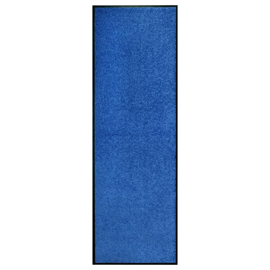Doormat Washable Blue 60x180 cm