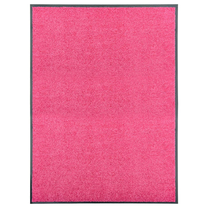 Doormat Washable Pink 90x120 cm