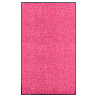 Doormat Washable Pink 90x150 cm