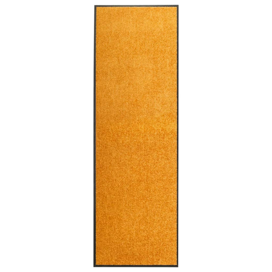 Doormat Washable Orange 60x180 cm