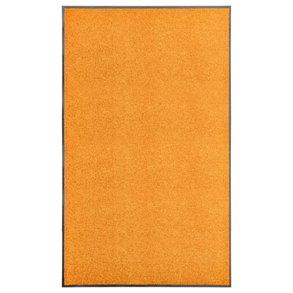 Doormat Washable Orange 90x150 cm