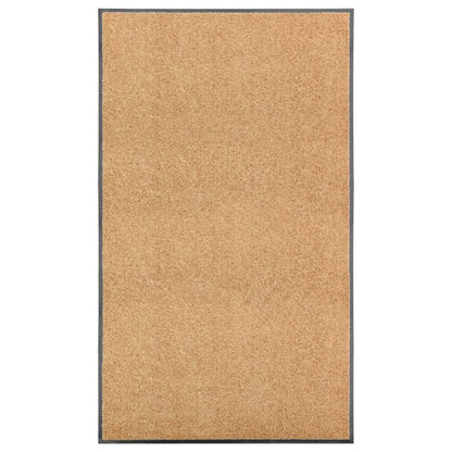 Doormat Washable Cream 90x150 cm