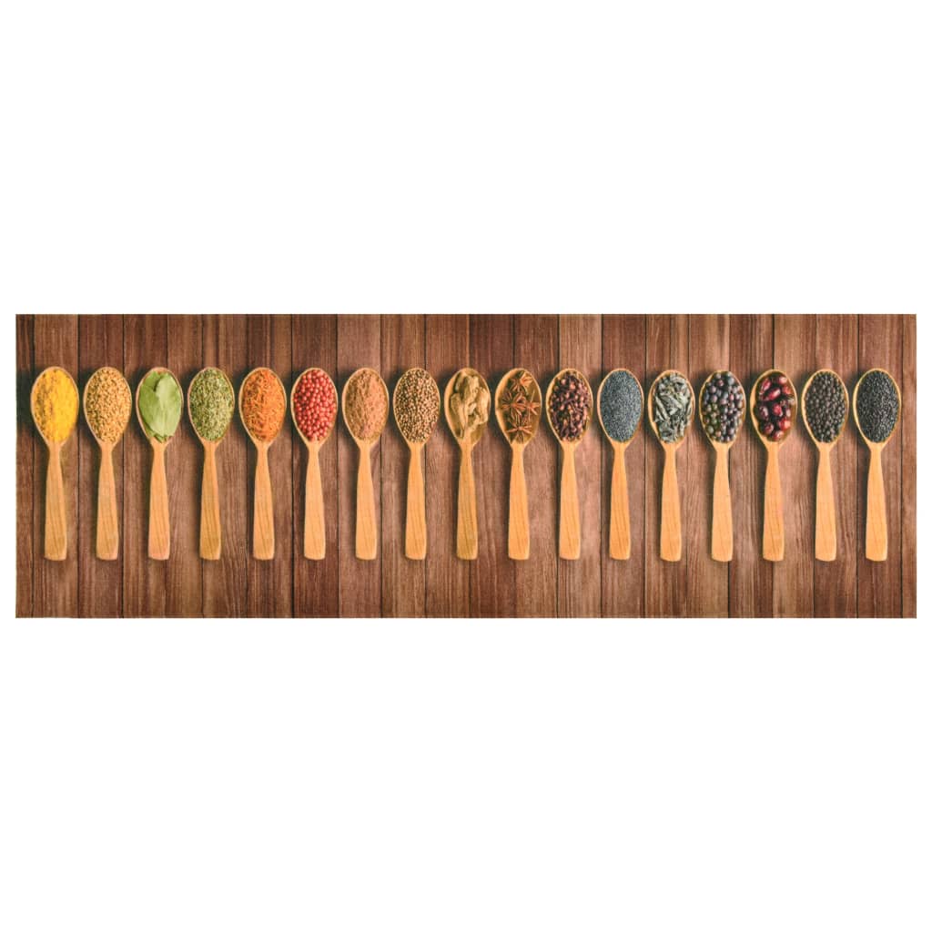 Kitchen Floor Mat Washable Spoon 60x180 cm