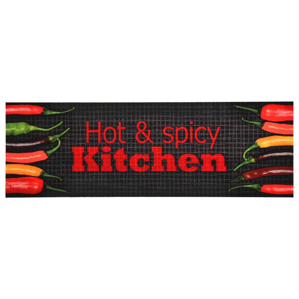 Kitchen Floor Mat Washable Hot&Spicy 60x180 cm