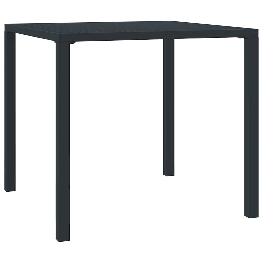 Outdoor Chairs 4 pcs Mesh Design Steel Anthracite