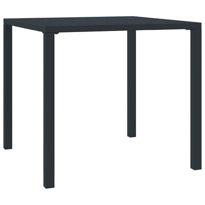 Outdoor Chairs 4 pcs Mesh Design Steel Anthracite