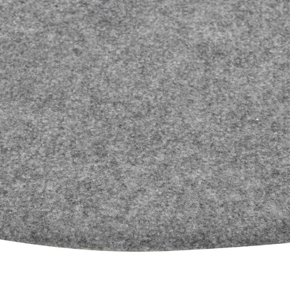 Artificial Grass with Studs Dia.130 cm Grey Round