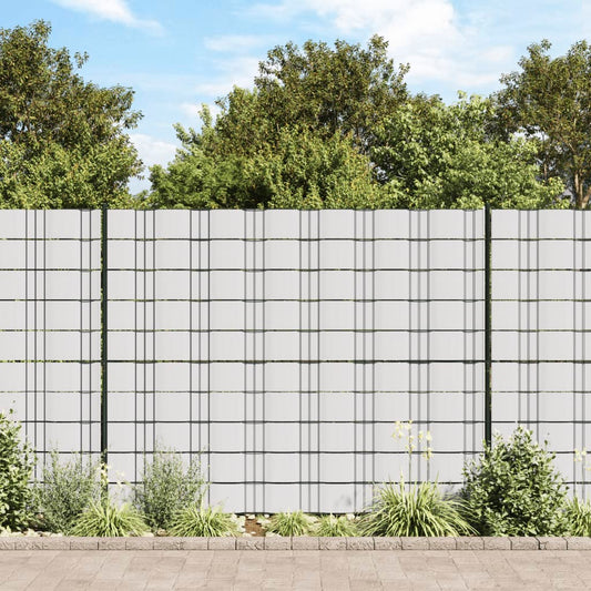 Garden Privacy Screen PVC 70x0.19 m White