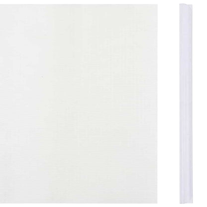 Garden Privacy Screens 4 pcs PVC 35x0.19 m White