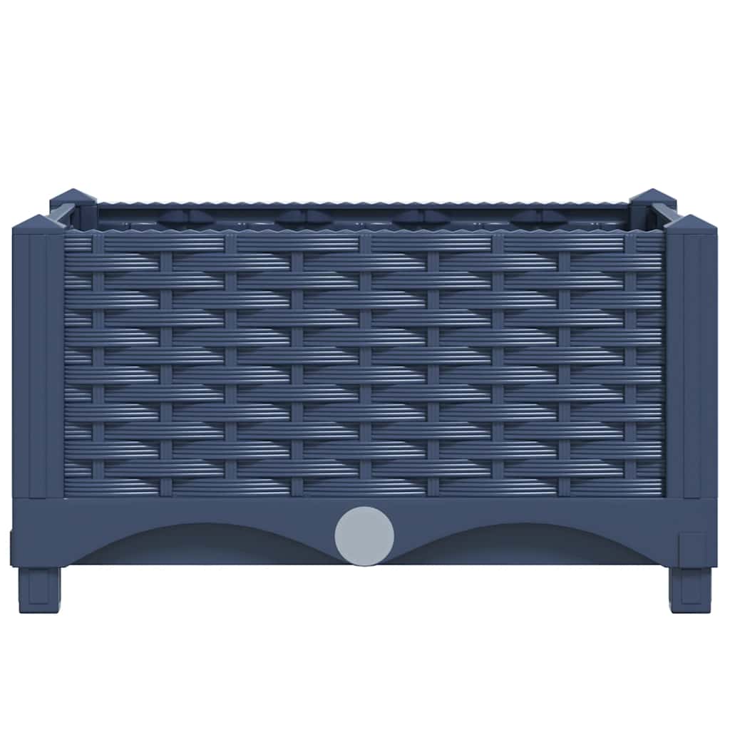 Raised Bed 120x40x23 cm Polypropylene