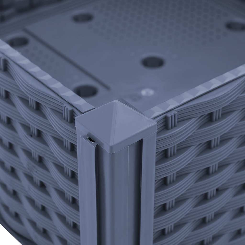 Raised Bed 120x40x38 cm Polypropylene