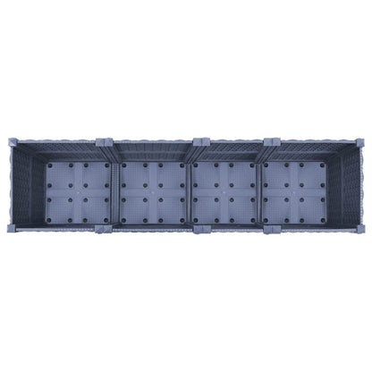 Raised Bed 160x40x38 cm Polypropylene