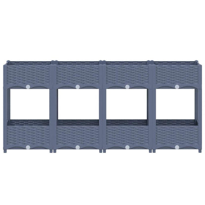 Raised Bed 160x40x71 cm Polypropylene