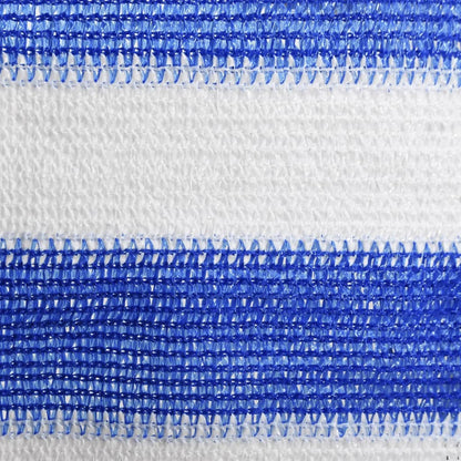 Balcony Screen Blue and White 75x500 cm HDPE