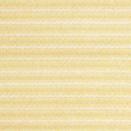 Balcony Screen Beige 90x500 cm HDPE