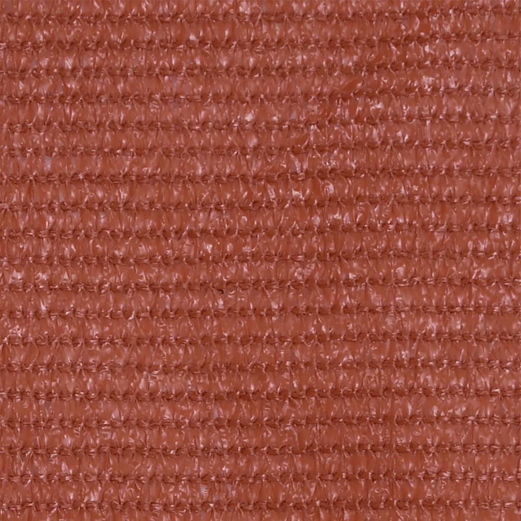 Balcony Screen Terracotta 75x600 cm HDPE