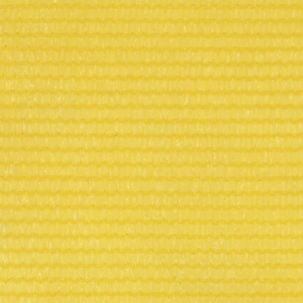 Balcony Screen Yellow 90x600 cm HDPE