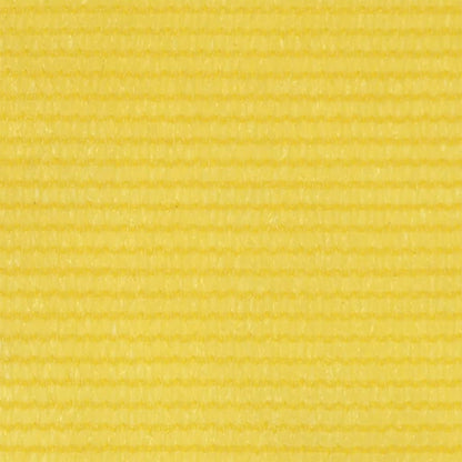 Balcony Screen Yellow 90x600 cm HDPE
