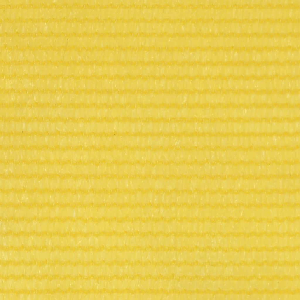 Balcony Screen Yellow 120x400 cm HDPE