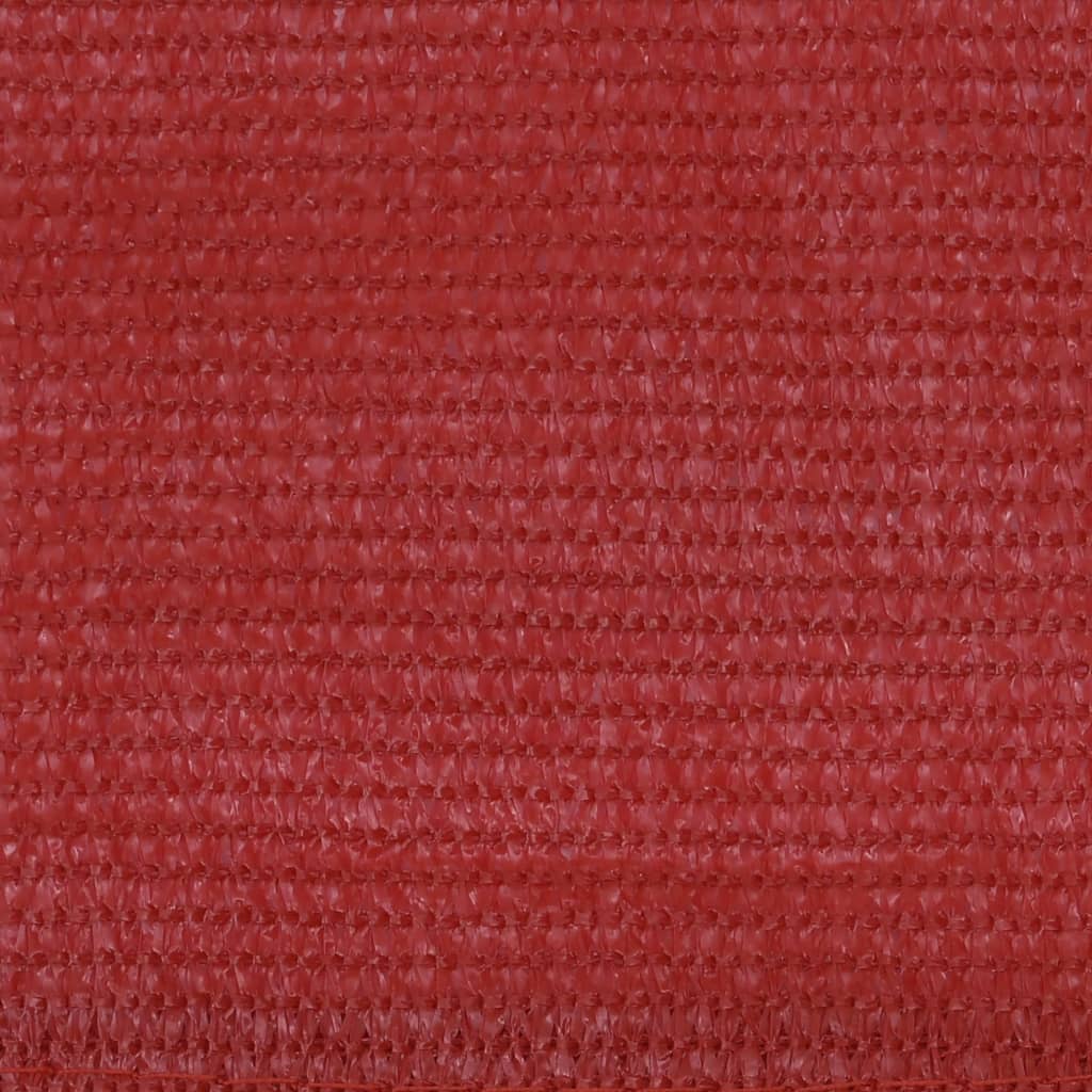 Balcony Screen Red 90x400 cm HDPE