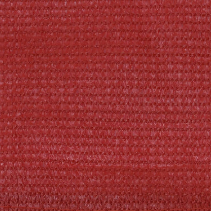 Balcony Screen Red 90x400 cm HDPE
