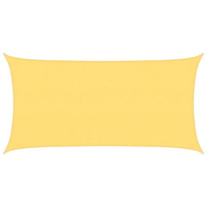 Sunshade Sail 160 g/m² Beige 2.5x4.5 m HDPE
