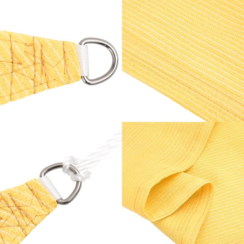 Sunshade Sail 160 g/m² Beige 2.5x4.5 m HDPE