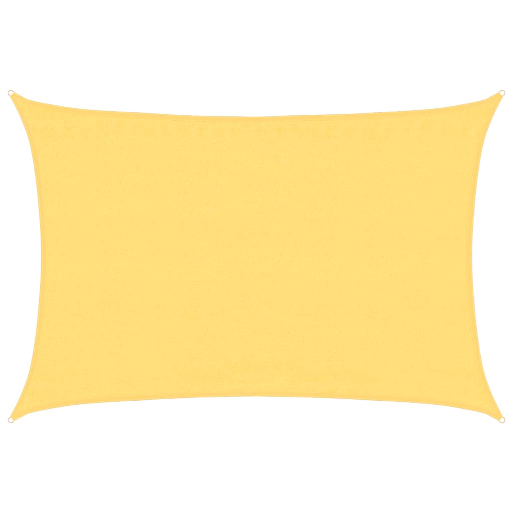 Sunshade Sail 160 g/m² Beige 3.5x4.5 m HDPE