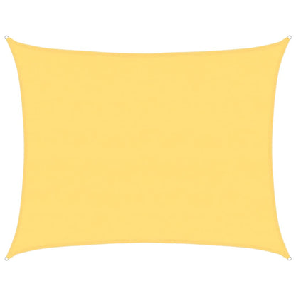 Sunshade Sail 160 g/m² Beige 6x7 m HDPE