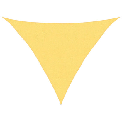Sunshade Sail 160 g/m² Beige 2.5x2.5x3.5 m HDPE