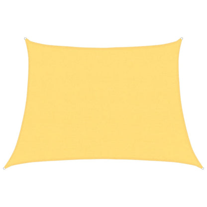 Sunshade Sail 160 g/m² Beige 4/5x3 m HDPE